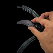 Load image into Gallery viewer, Butterfly in knife training stainless steel knife butterfly CS GO knife Counter Strike game folding Knife no edge dull tool
