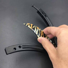 Load image into Gallery viewer, Butterfly in knife training stainless steel knife butterfly CS GO knife Counter Strike game folding Knife no edge dull tool
