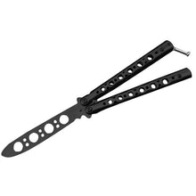 Load image into Gallery viewer, New Stainless Steel Knife Butterfly Training Knife Butterfly Knife Game Knife Dull Tool No Edge  Folding Outdoor Tool
